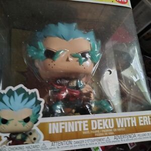 Funko Infinite Deku with Eri Figure - Blue and Black